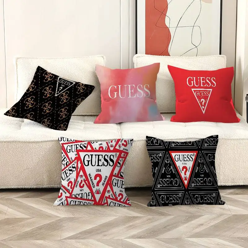 Home Fashion Textiles - 패션 G-Guess-s 맞춤형 베개 커버 어린이